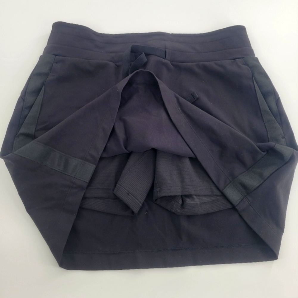 Athleta Skort "Metro Downtown" Black Size MT - Picture 4 of 5